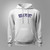 Vintage 90s High Point University White Hoodie