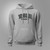 Vintage Indiana University Sport Grey Hoodie