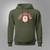 Vintage 1980s Princeton University New Jersey Ivy League Military Green Hoodie
