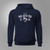 Frogman Mal Ad Osteo (Bad To The Bone) Est 1962 Navy Hoodie