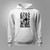 American Military Sniper Stay Low Go Fast Kill First Die Last White Hoodie