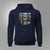 Batman and Robin 1966 Navy Hoodie Batman and Robin 1966 Navy Hoodie