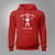 Mandelbaum's Gym It's Go Time Workout Red Hoodie Mandelbaum's Gym It's Go Time Workout Red Hoodie