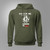 Funny Krav Maga Martial Arts Touch me and your first Lesson is free Military Green Hoodie
