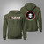 New BOPE Brazil Special Police Unit Tropa de Elite Forces PMERJ Delta Military Green Hoodie