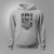 USS LOUISVILLE SSN-724 Los Angeles Class Submarine Sport Grey Hoodie