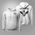 Krav Maga Instructor Israel Defense Forces IDF White Hoodie