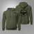 Brazilian Navy Combat Divers GRUMEC Special Forces Military Green Hoodie