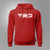 TRD Toyota Racing Development Red Hoodie