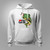 ABU GARCIA FISHING Angler Fish White Hoodie ABU GARCIA FISHING Angler Fish White Hoodie