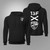 US Army 13F FISTER Black Hoodie