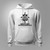 US Army Military Intelligence Dagger Branch Insignia Veteran White Hoodie