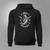 Samurai Bushido Warrior Preparing For Battle Japanese Warrior Black Hoodie