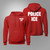 POLICE ICE U.S. Immigration and Customs Enforcement Red Hoodie