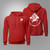BRITISH AIRBORNE FORCES Pegasus Pege Parachute Regiment Red Hoodie