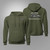 US Navy Expeditionary Warfare Specialist Insignia Military Green Hoodie