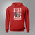 U.S. Army Proud Veteran's Wife Sassy Red Hoodie
