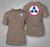 U.S. Army 3rd Sustainment Command Brown Savana T-Shirt