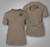 Glock Gun Outline Brown Savana T-Shirt