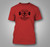 Gym Workout Weight Lifting Sports Black T-Shirt Red T-Shirt Gym Workout Weight Lifting Sports Black T-Shirt Red T-Shirt