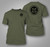 United States Coast Guard Veteran Military Green T-Shirt