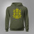 Serbian Chetniks Army Orthodox Eagle Military Green Hoodie