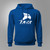 F A-22 Raptor Military Fighter Jet Royal Hoodie