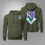 US Army 506th Parachute Airborne Infantry Regiment Military Green Hoodie