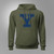 Yale University Y Logo Military Green Hoodie Yale University Y Logo Military Green Hoodie