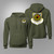 U.S. Air Force 57th Wing USAF Military Green Hoodie