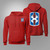 U.S. Army 18th Medical Command Medical Corps Red Hoodie U.S. Army 18th Medical Command Medical Corps Red Hoodie