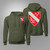 U.S. Army 7th Field Artillery Regiment Military Green Hoodie U.S. Army 7th Field Artillery Regiment Military Green Hoodie