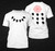 New Naruto Sage of the Six Path Rikudou Sennin Uchiha Sharingan Rinnegan White T-shirt