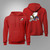 US Navy SEABEES Naval Construction Force (NCF) Red Hoodie