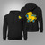 US Army 9th Cavalry Regiment Logo Black Hoodie