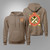 US Army Ordnance Corps Branch Brown Savana Hoodie US Army Ordnance Corps Branch Brown Savana Hoodie