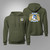 Submarine Squadron 6 (SUBRON 6) U.S. Navy USN Submariner Military Green Hoodie