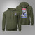 US Army 505th Parachute Airborne Infantry Regiment DUI Military Green Hoodie