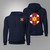 US Army 804th Medical Brigade SSI Navy Hoodie