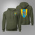 US Army 4th Cavalry Regiment Military Green Hoodie US Army 4th Cavalry Regiment Military Green Hoodie