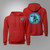 Florida National Guard Logo Red Hoodie Florida National Guard Logo Red Hoodie