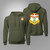 US Army 6th Infantry Regiment DUI Military Green Hoodie