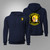 USAF 4th Fighter Squadron Air Force 4th FS Navy Hoodie