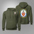 USS Winston S. Churchill DDG-81 U.S. Navy Destroyer Military Green Hoodie