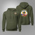 District of Columbia National Guard Logo Military Green Hoodie District of Columbia National Guard Logo Military Green Hoodie