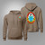 USS Alaska (SSBN-732) Ballistic Missile Submarine Brown Savana Hoodie