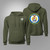 USS Columbus (SSN-762) Attack Submarine Military Green Hoodie
