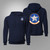 USAF 111th Fighter Squadron Air Force 111th FS Navy Hoodie