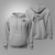 Glock Gun Outline Sport Grey Hoodie Glock Gun Outline Sport Grey Hoodie