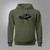 Muscle car Charger 500 Classic Cars Military Green Hoodie Muscle car Charger 500 Classic Cars Military Green Hoodie